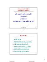 Bài giảng Kỹ thuật siêu cao tần: Chương 1 - Phan Hồng Phương