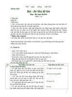 giáo án tiếng việt lớp 2 (học kỳ 1) sách chân trời sáng tạo