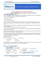 10 CHƯA đáp án 400 BTTN ngữ pháp tổng hợp môn ANH văn 