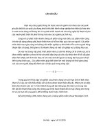 BÁO CÁO ĐỒ ÁN CÔNG NGHỆ PHẦN MỀM