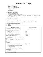 Giao an tap viet lop 1