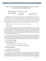 Nghiên cứu phương pháp mô hình hóa dữ liệu mẫu ngẫu nhiên bằng ngôn ngữ lập trình python