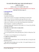 Tai lieu boi duong hoc sinh gioi mon dia lop 8 va lop 9