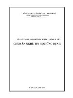 giao trinh tin hoc nghe