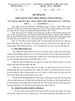 KH xay dung truong hoc than thien