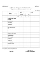 Biểu mẫu: Thuyết minh tăng, giảm chi quản lý hành chính, đảng, đoàn thể