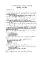 De cuong on HKII GDCD 11