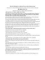 Mẫu Đề cương báo cáo nội dung về công tác phòng, chống tham nhũng