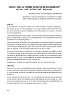 Nghiên cứu xu hướng sử dụng gỗ công nghiệp trong thiết kế nội thất hiện nay