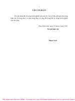 Luận văn Thạc sĩ Khoa học nông nghiệp: Đánh giá thực trạng và đề xuất giải pháp sử dụng đất lâm nghiệp hiệu quả ở Công ty lâm nghiệp Phú Lộc, tỉnh Thừa Thiên Huế