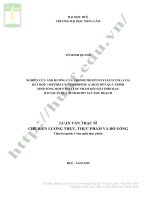 Luận văn Thạc sĩ Công nghệ thực phẩm: Nghiên cứu ảnh hưởng của aminoethoxyvinylglycine (AVG) kết hợp 1-methylcyclopropene (1-MCP) đến quá trình sinh tổng hợp ethylene nhằm kéo dài