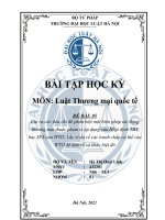 Chỉ ra các tiêu chí để phân biệt một biện pháp tác động thương mại thuộc phạm vi áp dụng của hiệp định TBT hay SPS của WTO, lấy ví dụ về các tranh chấp cụ thể của WTO 