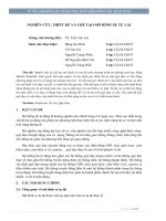 Nghiên cứu, thiết kế và chế tạo mô hình xe tự lái