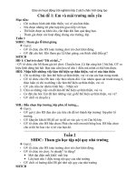 Giáo án hoạt động trải nghiệm lớp 2 sách chân trời sáng tạo