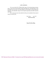 Đánh giá hiện trạng và đề xuất giải pháp quy hoạch, quản lý cảnh quan khu nghỉ dưỡng tại thành phố đồng hới, tỉnh quảng bình 