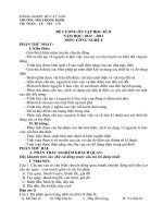 De cuong on tap HK II