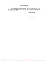 Đánh giá tác động của quá trình đô thị hóa đến sinh kế của người dân tại huyện trảng bom, tỉnh đồng nai 