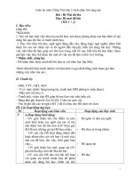 Giáo án môn Tiếng Việt lớp 2 sách chân trời sáng tạo