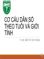 Co cau dan so theo tuoi va gioi 