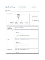 Design patterns PTIT