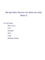 Checklist review SQA