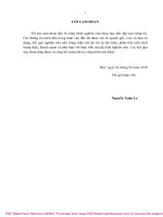 Luận văn Thạc sĩ Kiểm soát và Bảo vệ môi trường: Đánh giá thực trạng quản lý đất đai tại các mỏ khai thác đất sét và đất đồi trên địa bàn huyện Hòa Vang, thành phố Đà Nẵng