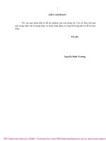 Nghiên cứu đặc điểm cấu trúc lâm phần và tái sinh tự nhiên loài trám trắng (canarium album lour  raeusch) tại huyện đông giang, tỉnh quảng nam 