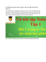 Vở bài tập toán lớp 5 tập 1 trang 5