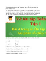 Vở bài tập toán lớp 5 tập 1 trang 6