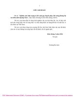 Nghiên cứu hiện trạng và đề xuất quy hoạch phục hồi rừng phòng hộ ven biển tỉnh quảng nam 