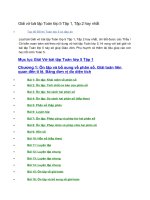 Giải vở bài tập toán lớp 5 tập 1