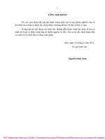 Thực trạng công tác đấu giá quyền sử dụng đất ở tại huyện bố trạch, tỉnh quảng bình 