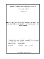 Tìm hiểu các khí cụ điện trong tủ điện công nghiệp và quy trình là tủ điện công nghiệp 