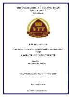 Kỹ năng giao tiếp