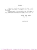 Đánh giá tình hình thực hiện nghĩa vụ tài chính đất đai của các đối tượng sử dụng đất tại huyện lệ thủy, tỉnh quảng bình 