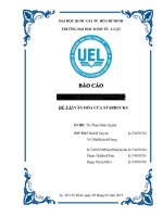 Bài tập lớn văn hóa doanh nghiệp của công ty starbucks coffee