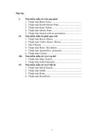 Báo cáo chuyên đề Công nghệ phần mềm Pattern searching