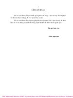 Đánh giá tác động của việc thu hồi đất đến các hộ nuôi trồng thủy sản tại thị xã sông cầu, tỉnh phú yên 