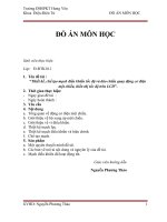 Đồ án thiết kế, chế tạo mạch điều khiển tốc độ và đảo chiều quay động cơ điện một chiều, hiển thị tốc tộ trên LCD