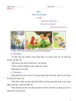 GIÁO ÁN NGỮ VĂN 6 KẾT NỐI TRI THỨC VỚI CUỘC SỐNG