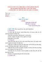 Giáo án ngữ văn 6 bộ sách kết nối tri thức với cuộc sống chuẩn cv 5512 (trọn bộ cả năm, có tiết ôn tập)