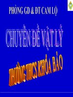 Bai 10 Luc ke phep do luc trong luong va khoiluong