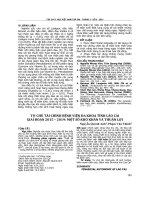 Tự chủ tài chính bệnh viện đa khoa tỉnh Lào Cai giai đoạn 2015-2019: Một số khó khăn và thuận lợi