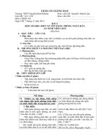 giao an giao duc quoc phong tiet 5 lop 12