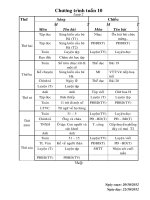 Giao an lop 2 tuan 10