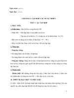 Giáo án toán 6 ki 1 CV 5512 bộ sách kết nối tri thức 