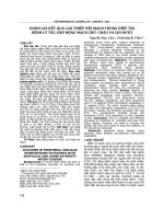 Đánh giá kết quả can thiệp nội mạch trong điều trị bệnh lý tắc, hẹp động mạch chủ-chậu và chi dưới