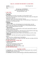 KHBD địa 6 bộ sách kết nối tri thức và cuộc sống 