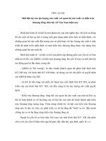 Phân tích Mối quan hệ cơ bản giữa lực lượng sản xuất - quan hệ sản xuất - kiến trúc thượng tầng, ví dụ liên hệ Việt Nam hiện nay