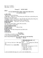 su xac dinh duong tron